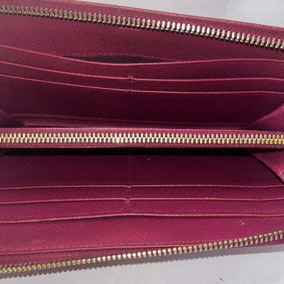 PRADA Saffiano Long Zip Wallet - Picture 6 of 8